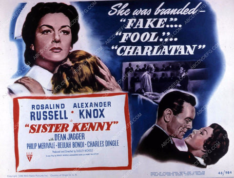 Rosalind Russell Alexander Knox film Sister Kenny 35m-10761