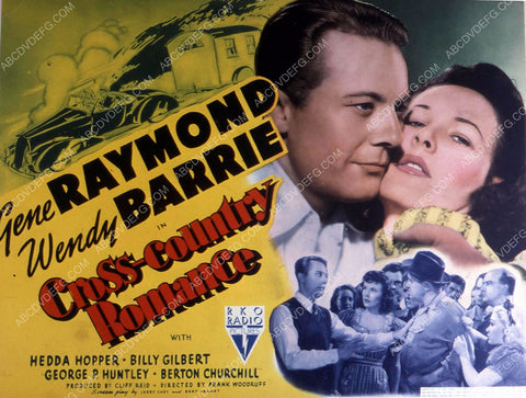 Gene Raymond Wendy Barrie film Cross Country Romance 35m-10762