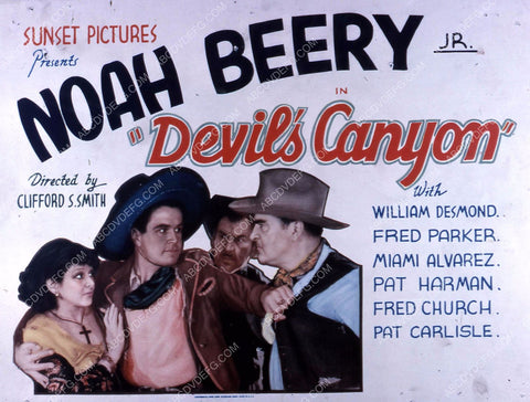 Noah Beery Jr William Desmond Miami Alvarez film Devil's Canyon 35m-10775