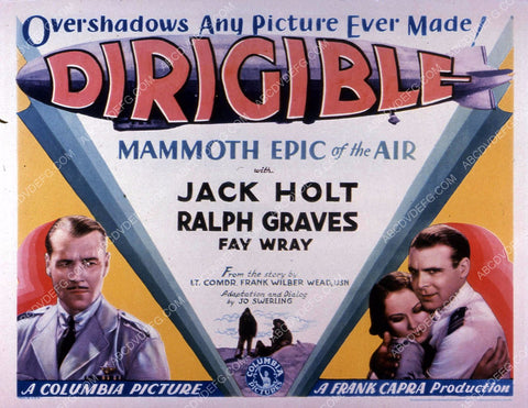 Jack Holt Ralph Graves Fay Wray adventure film Dirigible 35m-10789