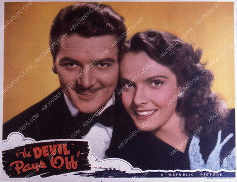 William Wright Osa Massen film The Devil Pays Off 35m-10790