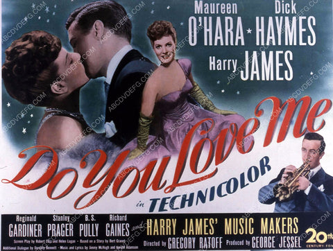 Maureen O'Hara Dick Haymes Harry James film Do You Love Me 35m-10812