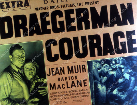 Jean Muir Barton MacLane film Draegerman Courage 35m-10813