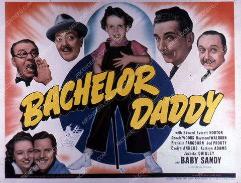 Edward Everett Horton Donald Woods Franklin Pangborn Baby Sandy Bachelor Daddy 35m-10827