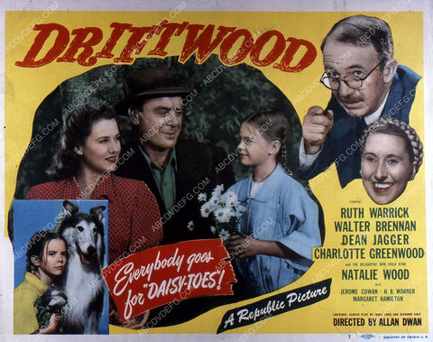 Ruth Warrick Dean Jagger Natalie Wood film Driftwood 35m-10871
