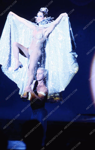 1970's era Las Vegas casino hotel dancers do show on ice skates 35m-10902