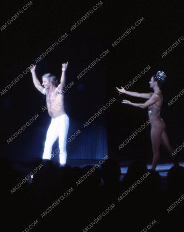 1970's era Las Vegas casino hotel dancers do show on ice skates 35m-10919