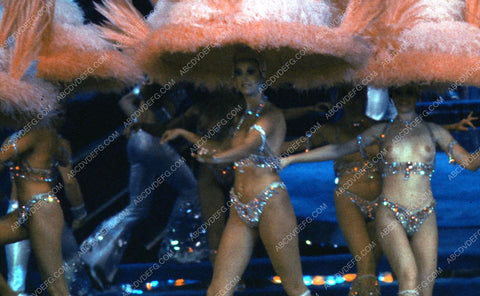 1970's era actual Las Vegas Hotel Follies Bergere dancers show 35m-10945