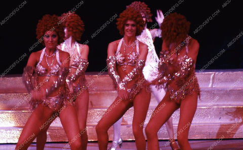 1970's era actual Las Vegas Hotel Follies Bergere dancers show 35m-10948
