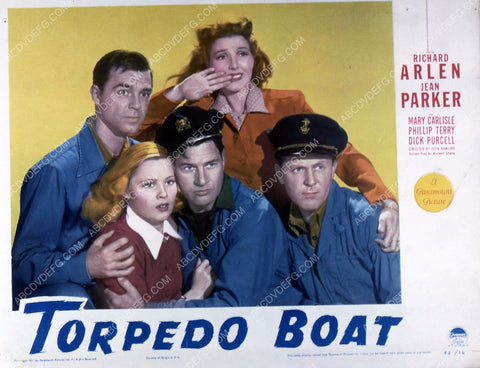 Richard Arlen Jean Parker Mary Carlisle film Torpedo Boat 35m-1109