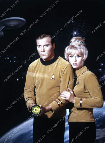 William Shatner Majel Barrett original TV Star Trek 35m-11215