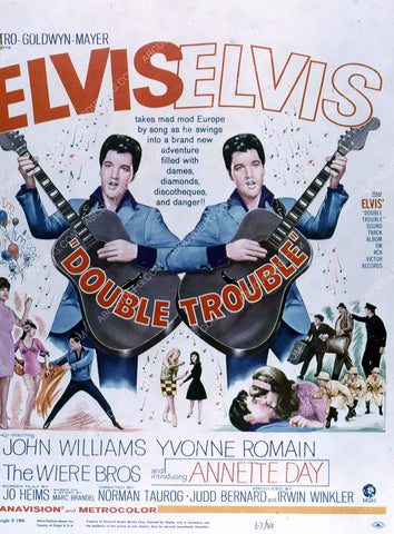 Elvis Presley film Double Trouble 35m-11264