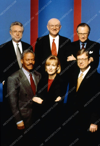 CNN network Wolf Blitzer Larry King Judy Woodruff Bernard Shaw Schneider & Greenfield 35m-11356