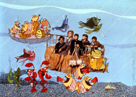 Angela Lansbury David Tomlinson and cast Bedknobs and Broomsticks 35m-11366