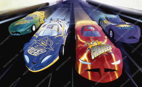 animated characters TV Nascar Racers 35m-11599