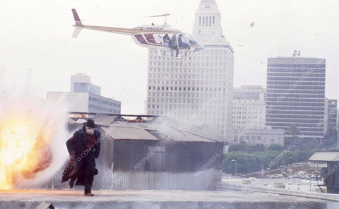 Liam Neeson on the rooftops film Darkman 35m-12211
