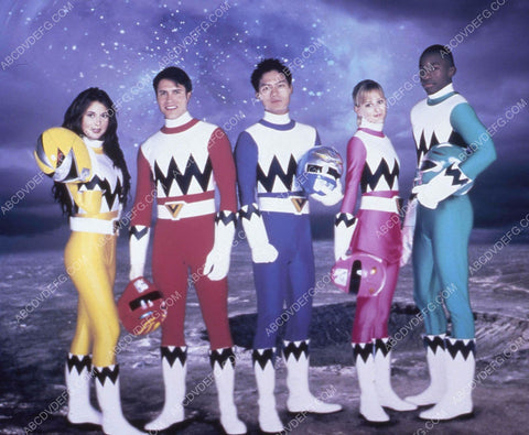 Valerie Vernon Archie Kao Reggie Rolle Cerina Vincent TV Power Rangers Lost Galaxy 35m-12283