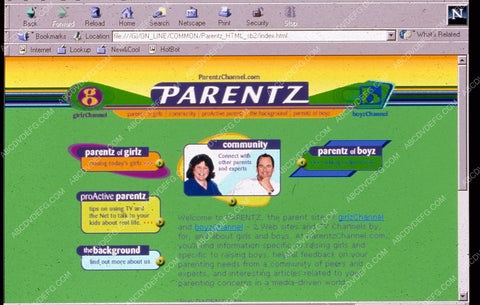 TV ad promo interactive Parentz Channel Girlz Channel Boyz Channel 35m-12461
