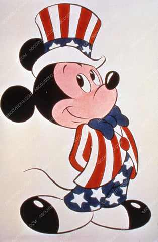 animated characters Mickey Mouse patriotic tuxedo 35m-12575
