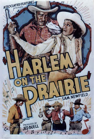 Herb Jeffries F.E. Miller Consuelo Harris all black cast Harlem on the Prairie 35m-1311