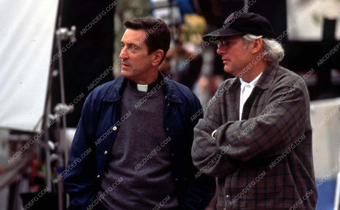 Robert De Niro director Barry Levinson on set film Sleepers 35m-13439-2