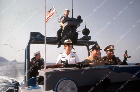 Tom Arnold Debra Messing David Alan Grier film McHale's Navy 35m-13561