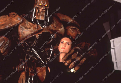 beautiful Diane Lane in the clutches of a robot film Judge Dredd 35m-13643