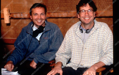 directors Bobby Farrelly Peter Farrelly on set film There's Something About Mary 35m-13974