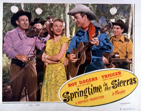Roy Rogers Jane Frazee film Springtime in the Sierras 35m-14056-2