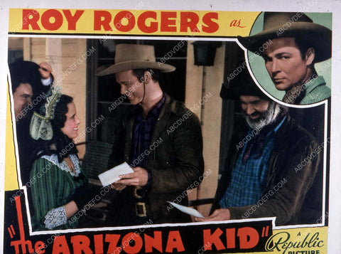 Sally March Roy Rogers Gabby Hayes film The Arizona Kid 35m-14070-2