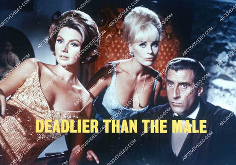 Sylva Koscina Elke Sommer Richard Johnson film Deadlier Than the Male 35m-14355