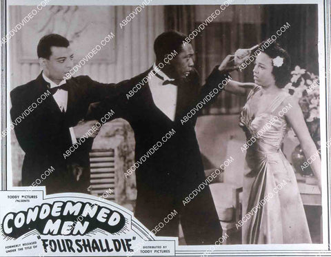 Niel Webster Mantan Moreland Dorothy Dandridge Monte Hawlet all black cast film Four Shall Die 35m-14544