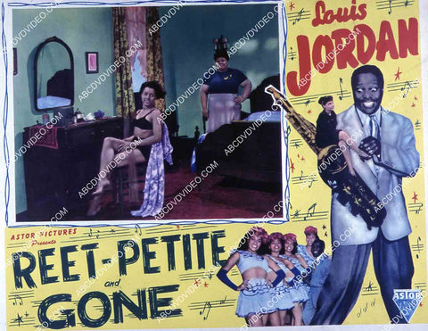 Louis Jordan June Richmond Bea Griffith all black cast film Reet-Petite and Gone 35m-14561