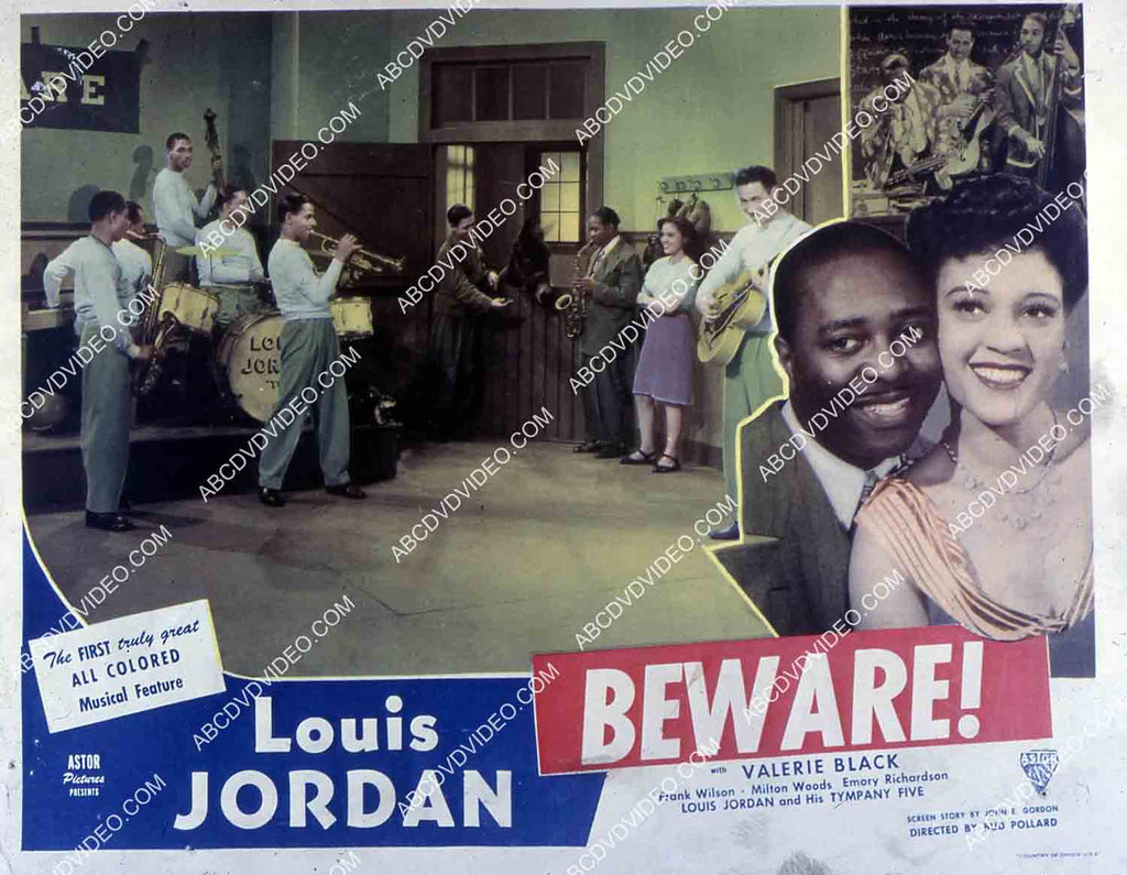 Louis Jordan Valerie Black and the Tympany Five all black cast film Be ...