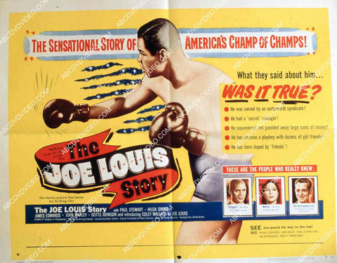 Coley Wallace all black cast film The Joe Louis Story 35m-14572