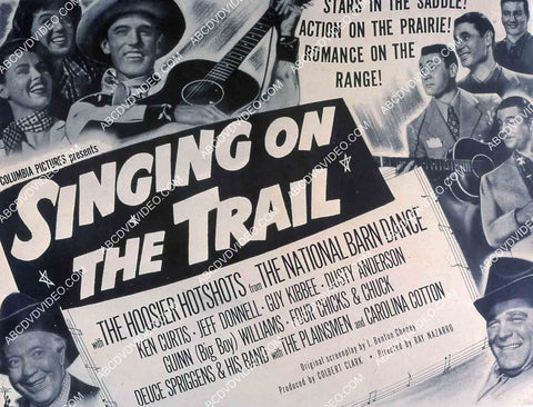 The Hoosier Hotshots western musical film Singing on the Trail 35m-14613