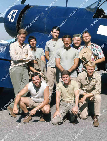 Robert Conrad Jeff Mackay Larry Manetti Robert Ginty cast TV Baa Baa Black Sheep 35m-14640