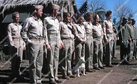Robert Conrad Jeff Mackay Larry Manetti Robert Ginty cast and the dog TV Baa Baa Black Sheep 35m-14648