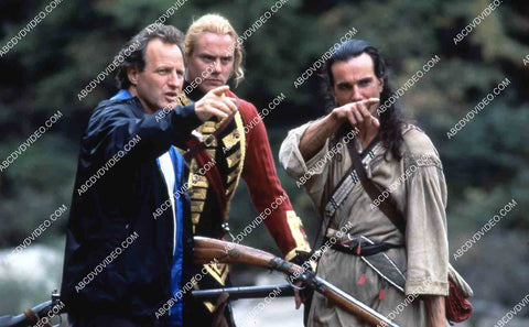 director Michael Mann Steven Waddington Daniel Day-Lewis film The Last of the Mohicans 35m-14858