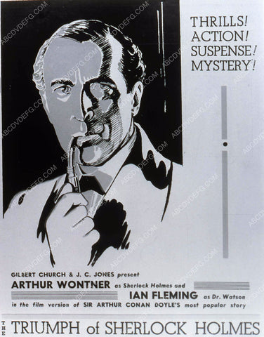 Arthur Wontner film The Triumph of Sherlock Holmes 35m-1485