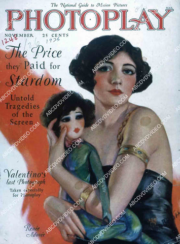 Renee Adoree Photoplay magazine cover 35m-15009