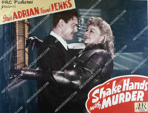 Frank Jenks Iris Adrian film Shake hands with Murder 35m-15016