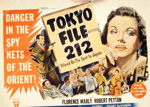 Florence Marly Robert Peyton film Tokyo File 212 35m-15160