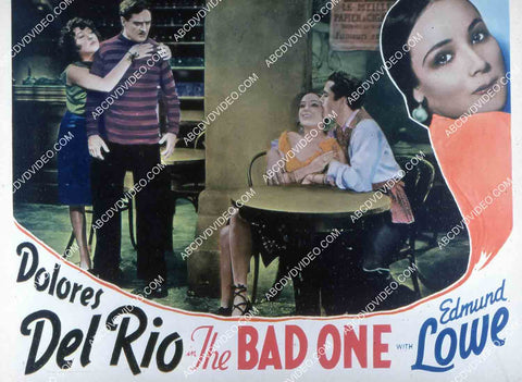Dolores Del Rio Edmund Lowe film The Bad One 35m-15164