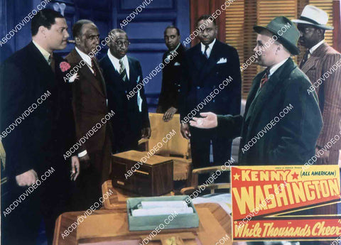 Kenny Washington Al Duvall Reginald Fenderson Laurence Criner all black cast film While Thousands Cheer 35m-15193