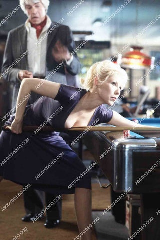 busty Ronee Blakley about to spill onto the pool table film The Baltimore Bullet 35m-15215