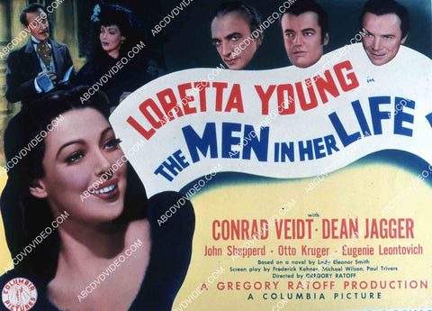 Loretta Young Conrad Veidt film The Men in Her Life 35m-15310