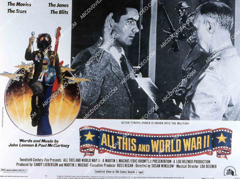 Tyrone Power documentary film All This and World War II 35m-15346