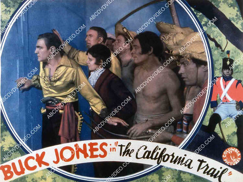 Buck Jones Helen Mack film The California Trail 35m-15380