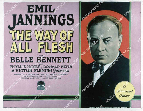 Emil Jannings silent film The Way of All Flesh 35m-15392